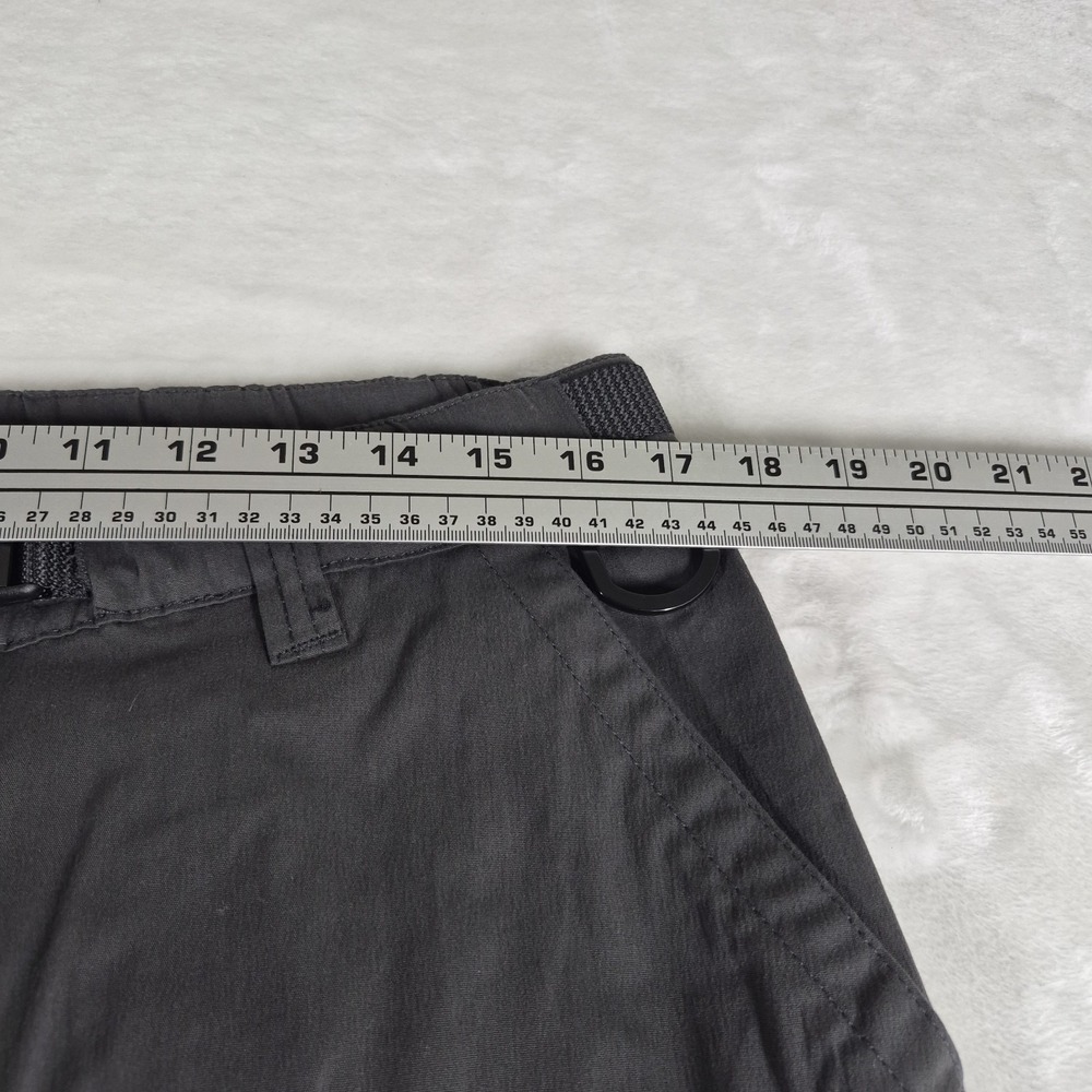 BC Clothing Convertible Cargo Pants Men's Large 32" Inseam Gray Hike Outdoor NWT - Picture 2 of 9